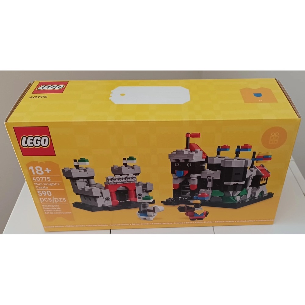 Lego Mini‎ Knight's Castle #40775, GWP/Exclusive Promo New/Sealed, Retired